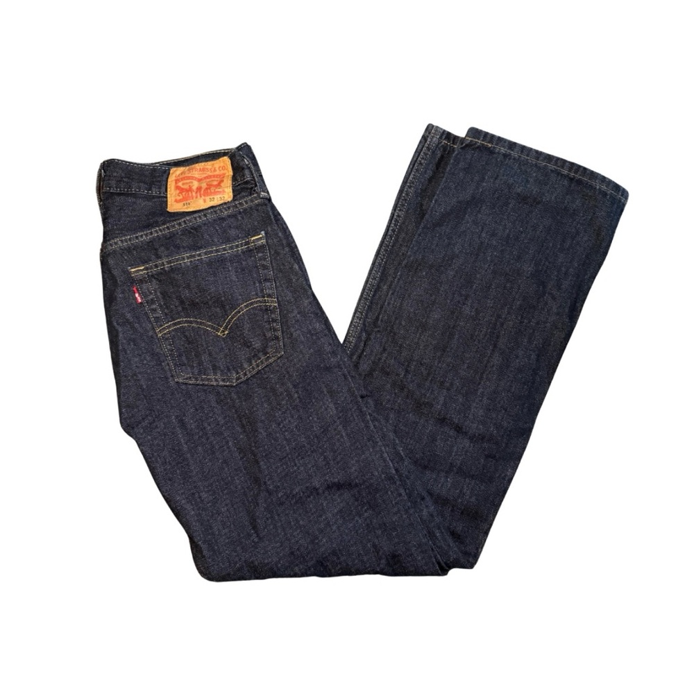 Levi's 514 Men's Indigo Straight Jeans‎ Nearly New Size 32 x 32